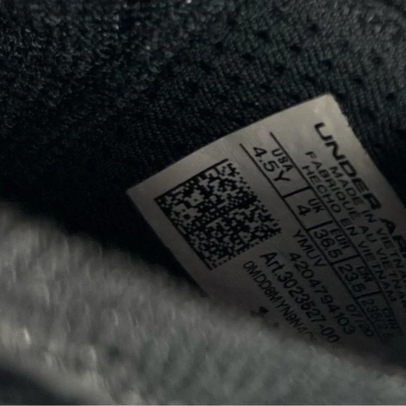 Curry Flow 'Black White' Size 4.5 - Picture 11 of 11